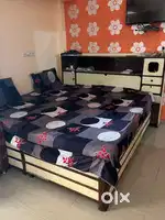 Sofa set and 1 double bed Palang
