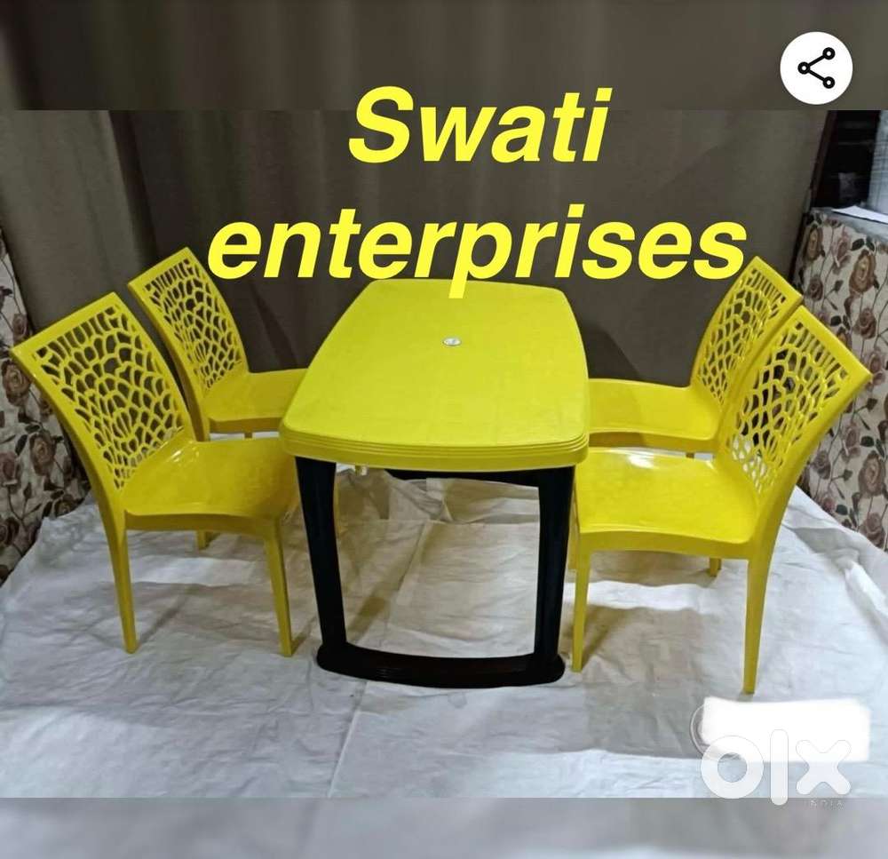 New plastic table chair set garden furniture restaurant furniture