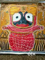Jagannath painting 3x3 feet canvas painting
