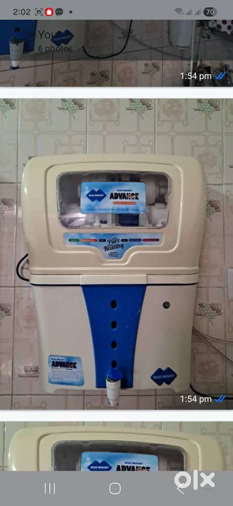 Water purifier Blue mount