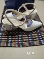 Brand New White Heels, Size - US(9) , UK (7), EU(39/40) - Never worn