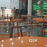 Restaurant Table/Chairs with other Machinery items for immediate sale