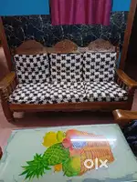 Less use teck wood sofa
