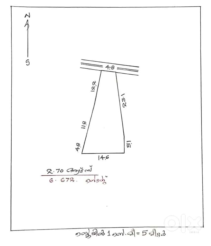 Tar Road Frontage. Nr NH 66