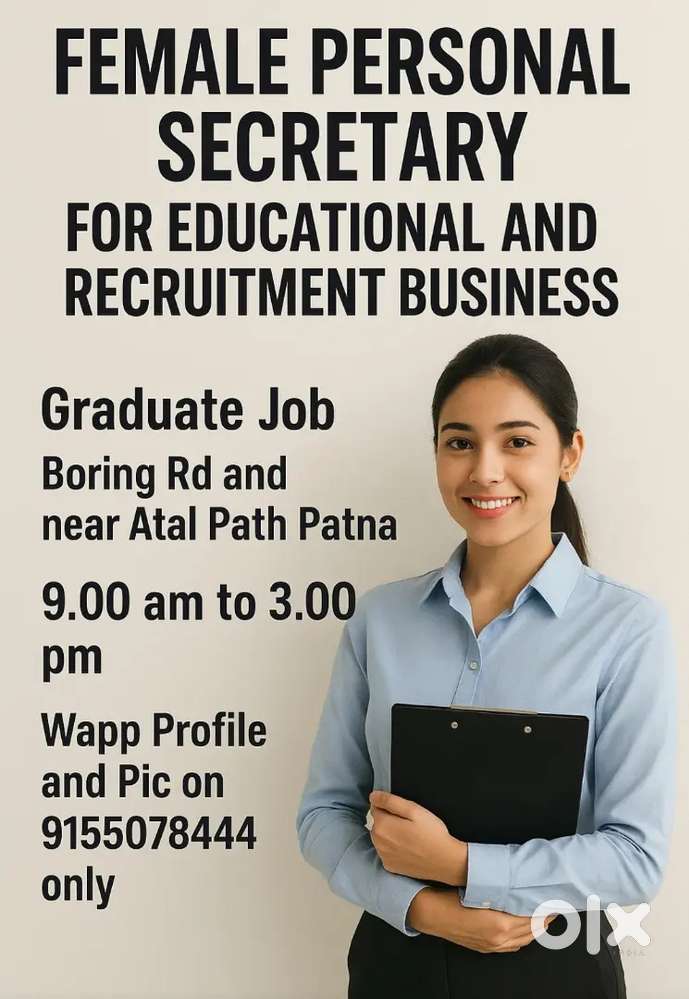 Female Personal secretary Graduate