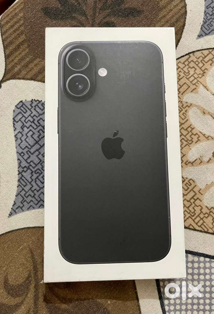 iPhone 16 Black brand new seal pack