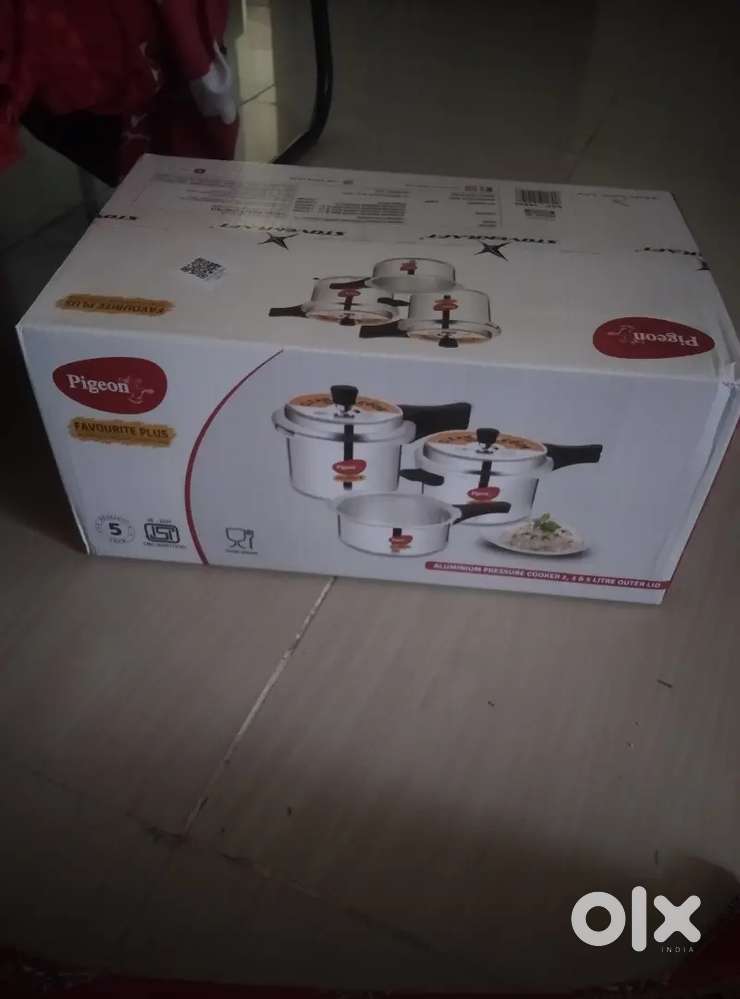 Pigen favorite plus aluminium cooker combo 5L/3L/2L