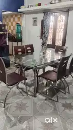 Godrej 6 seater dining