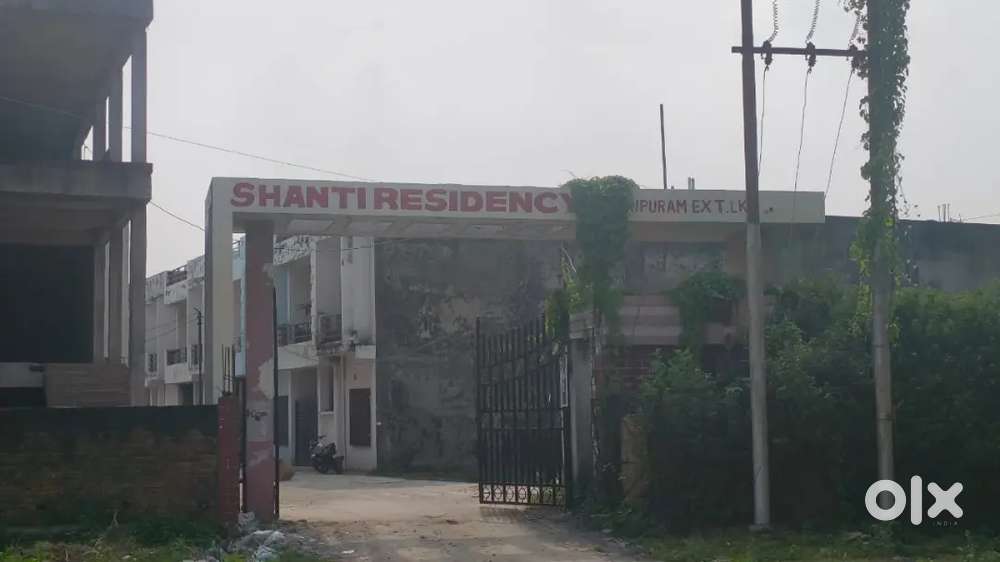 Ground floor , Jankipuram Vistar ,gated colony Shanti Residency