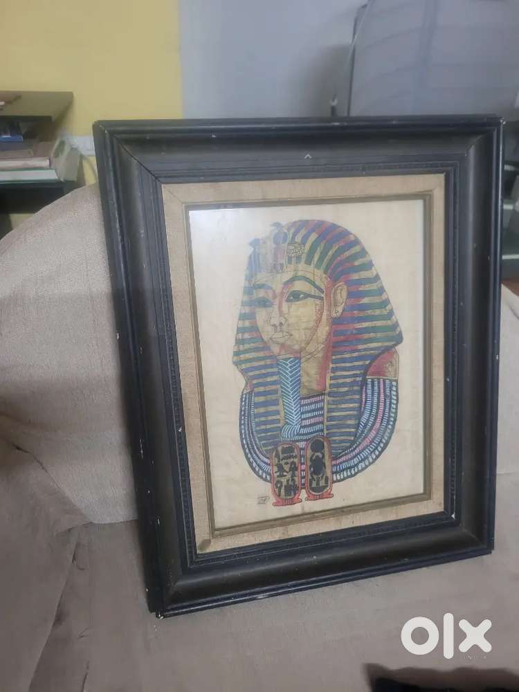 Antique Egyptian paintings.