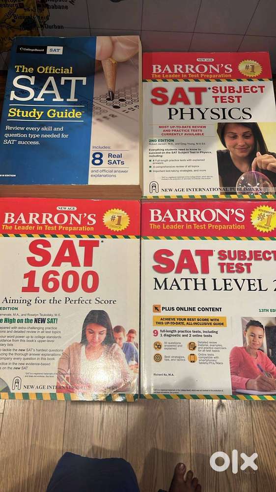 ACT & SAT Book Bundles – Rs5000