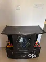 TV stand with showcase