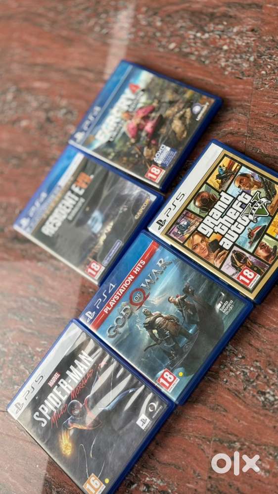 PS5 and PS4 Games