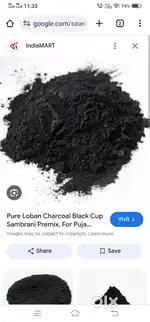 Charcoal powder