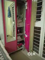 Steel double door almirah