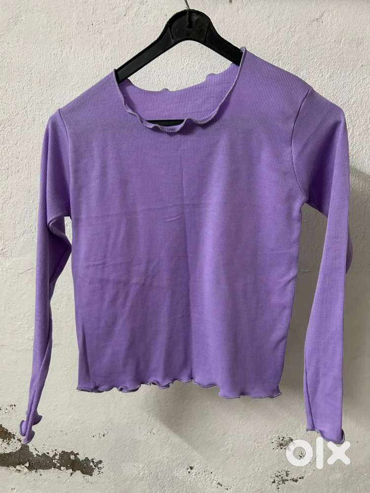Lavender short t shirt