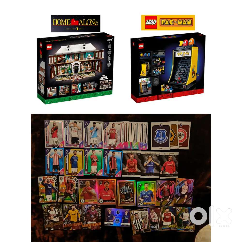 All in one Lego & topps football collection