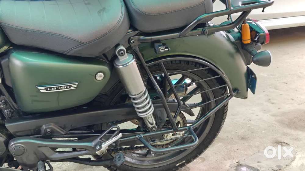 Honda CB 350 2023 model green colour
