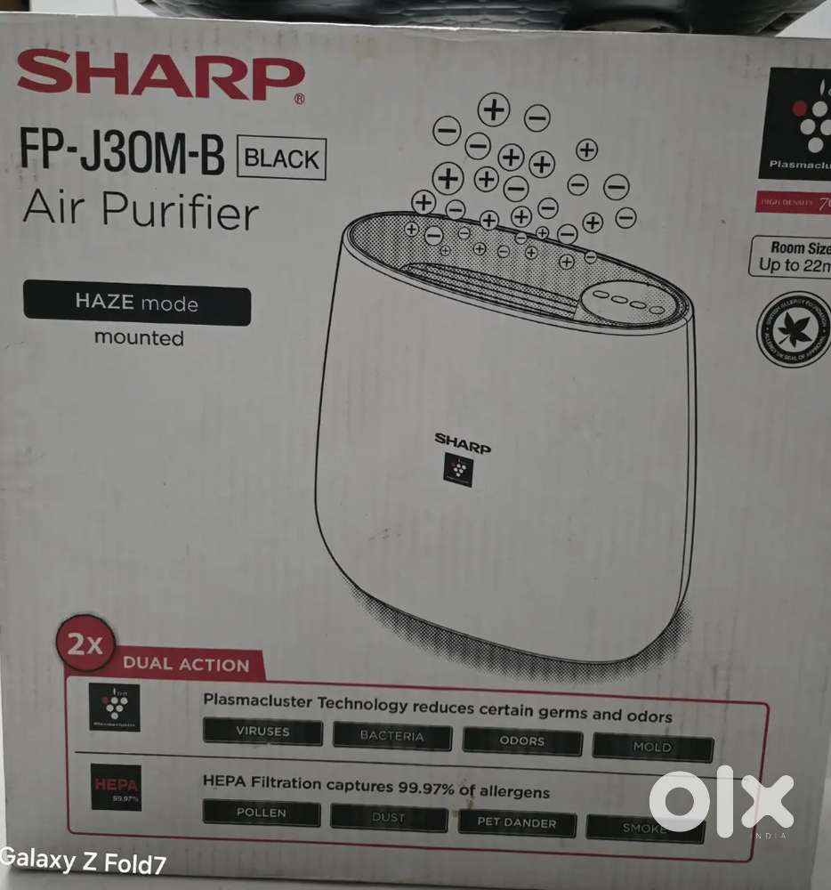 Sharp Air Purifier fp-j30m-b