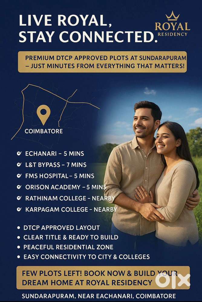 LAND PLOTS FOR SALE IN EACHANARI SUNDARAPURAM