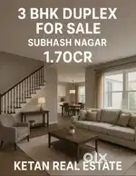 3 BHK Duplex For Sale With Furniture