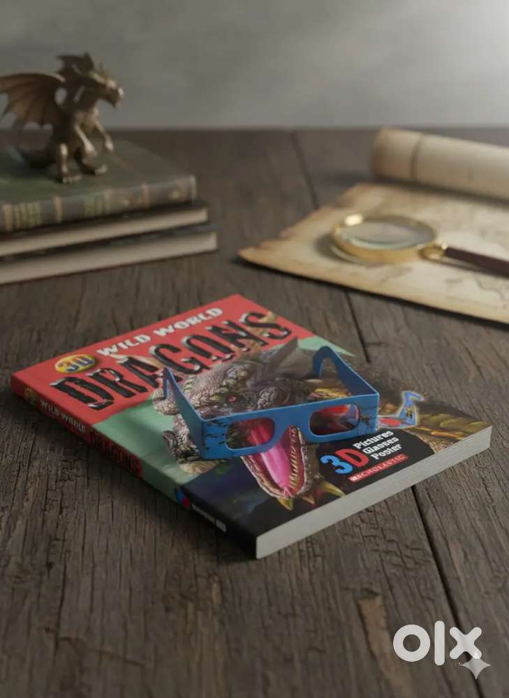 Scholastic 3D  Dinosaur Activity Book – Great Condition!