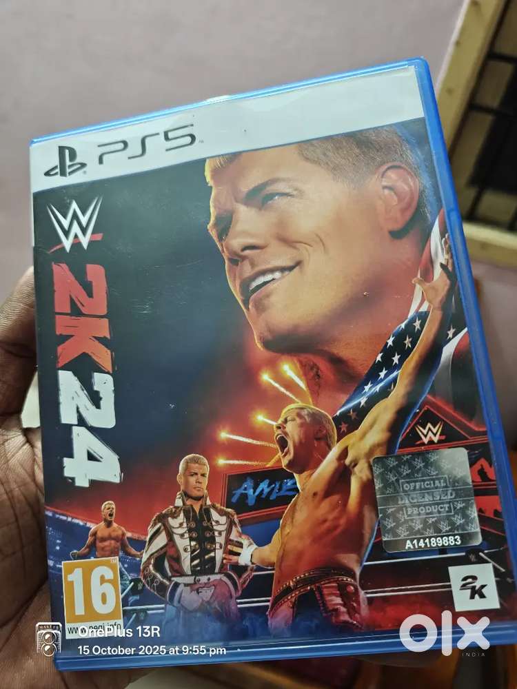 PS5 WWE 2K24 Disc For Sale!!
