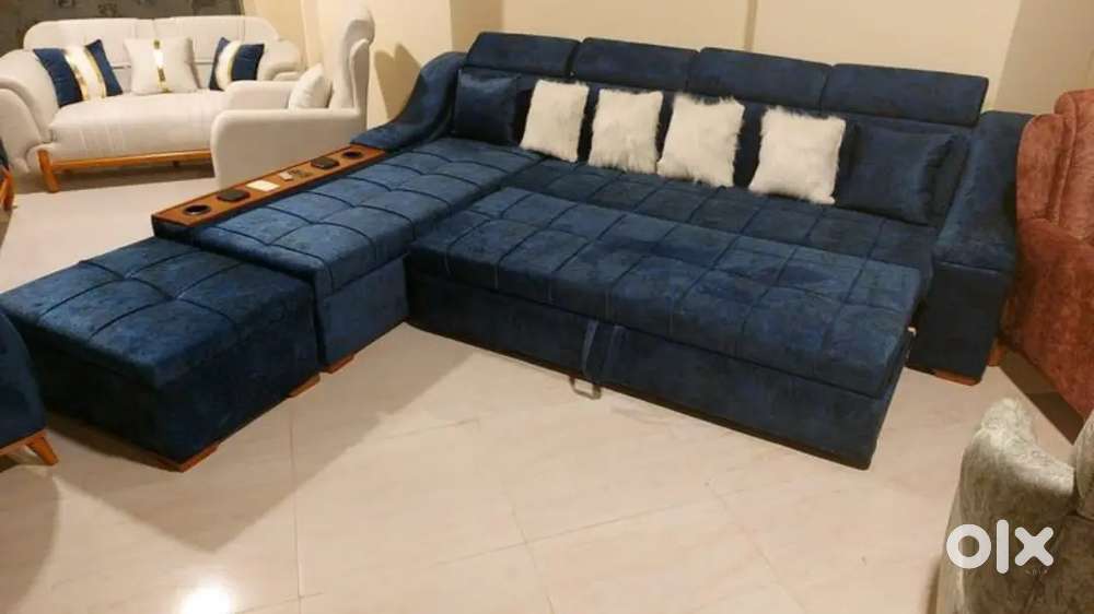 3 SEATER SOFA CUMBED WITH LUNGER AVAILABLE IN STARF FURNITURE