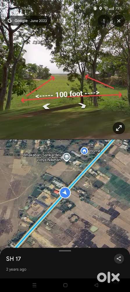Prime 3 Bigha Land Beside Main Highway –Ideal for Petrol Pump and Home