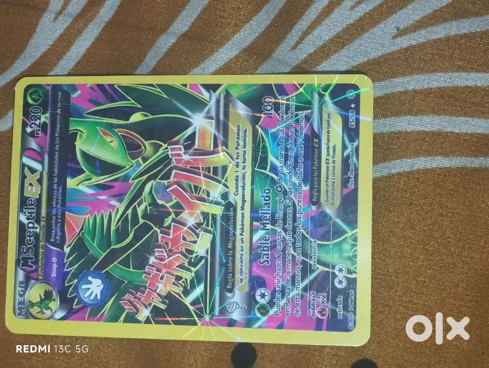 Mega Sceptile cards