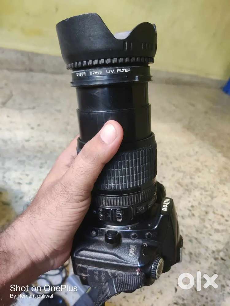 Camera & lenses & batri charjs