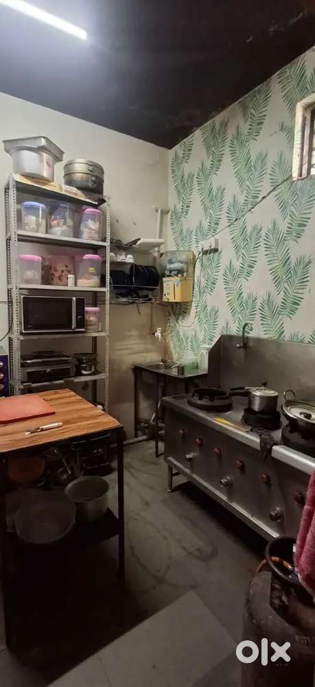 Fully furnished cafe for rent at 40000 only at Garhi cantt.