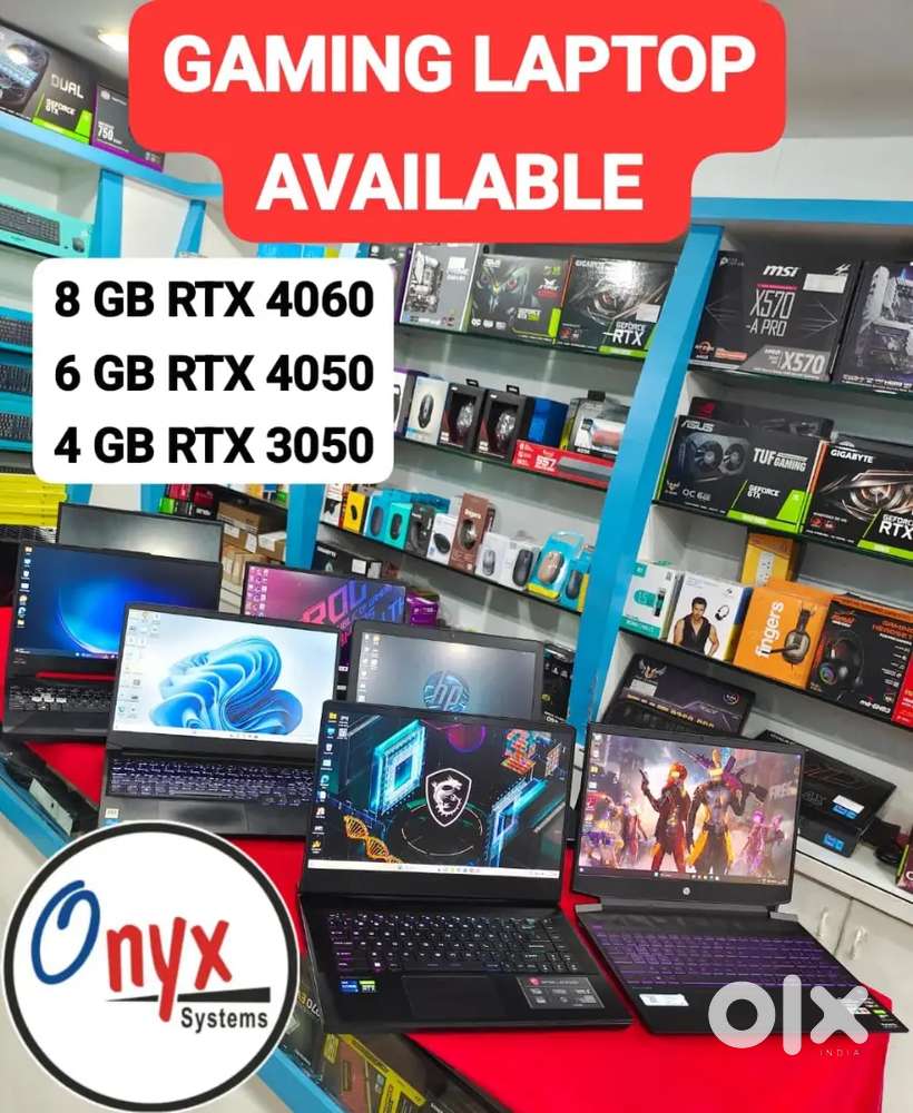 GAMING LAPTOP (ASUS TUF, ROG, HP, LENOVO )