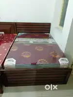 New mini double bed without storage size 4x6 price 4750