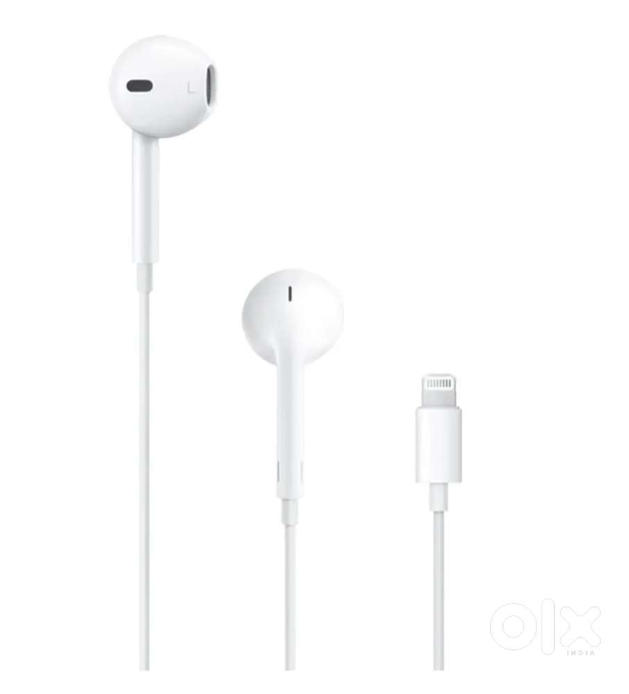 Apple original lightning cable wired earphone