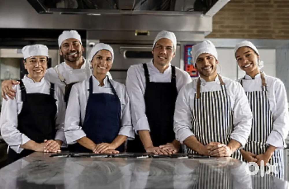 Company canteen service boy assistant cook