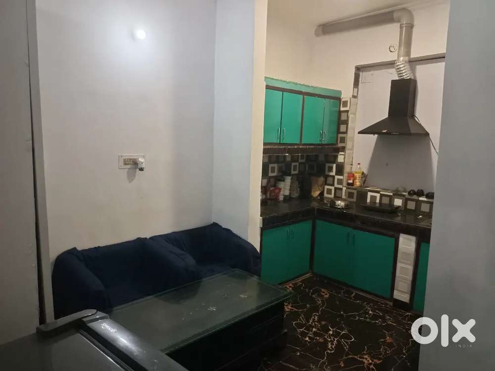 1bhk fully furnished independent flat on ground floor