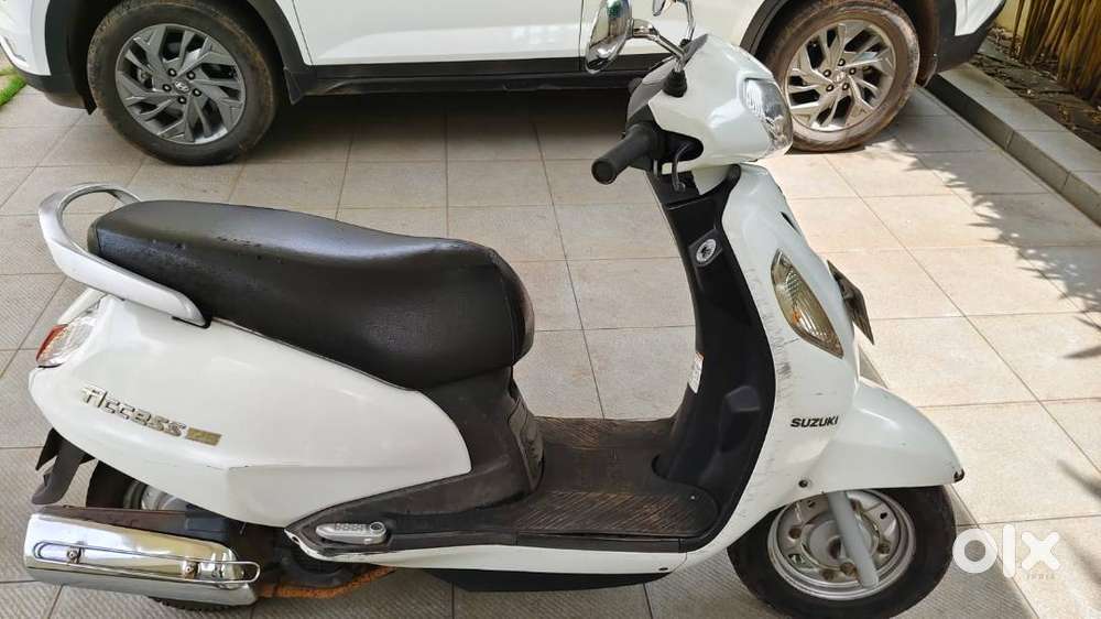 Suzuki Access White Color