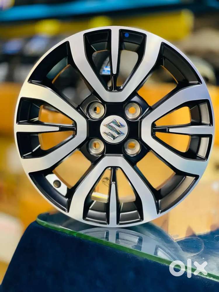 14 inch alloy wheels for Maruti ignis diamond cut OEM wheels set of 4