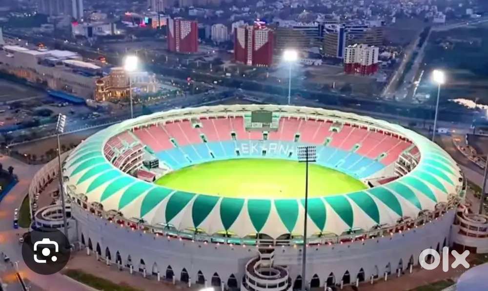 इकाना स्टेडियम के नजदीक आवासीय प्लॉट नगर निगम बैंक लोन