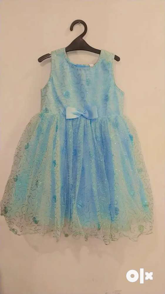 Beautiful Elsa blue dress