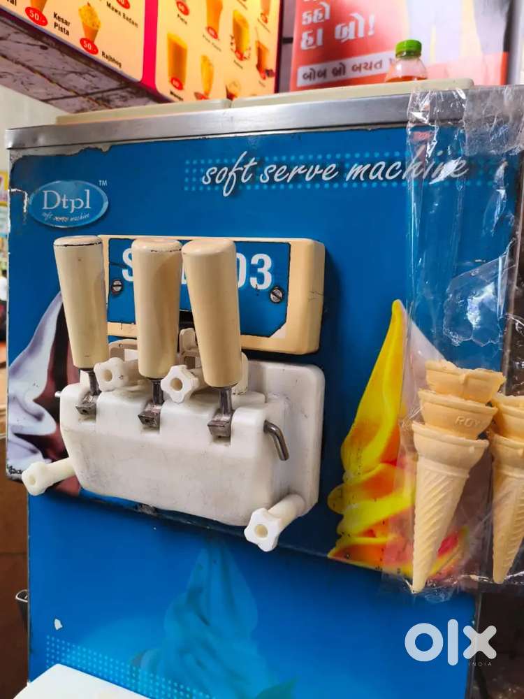 Softy ice cream machine