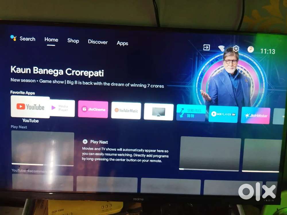 Realme tv  Android tv 4k hd