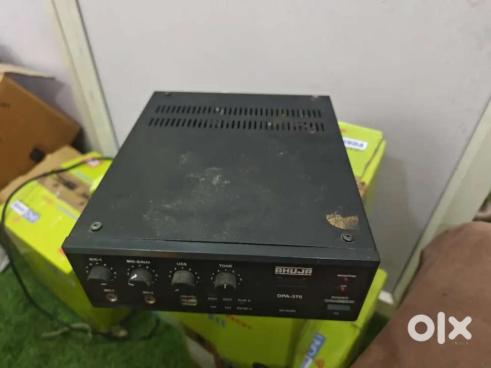 Ahuja Ahuja PA Amplifier With Built-In Player DPA-370