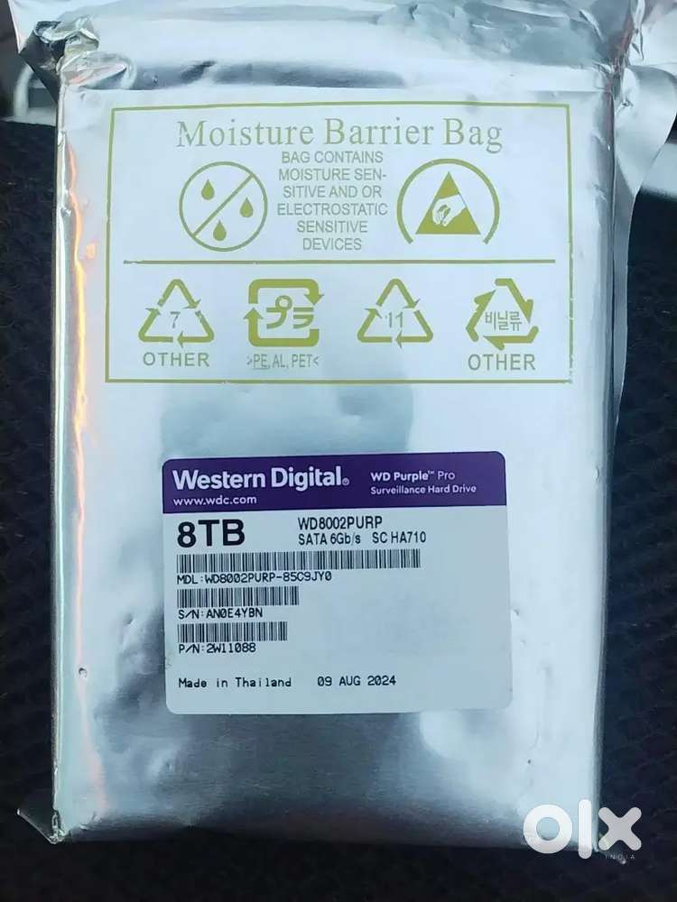 Wd Purple 8tb Hard Drive HDD