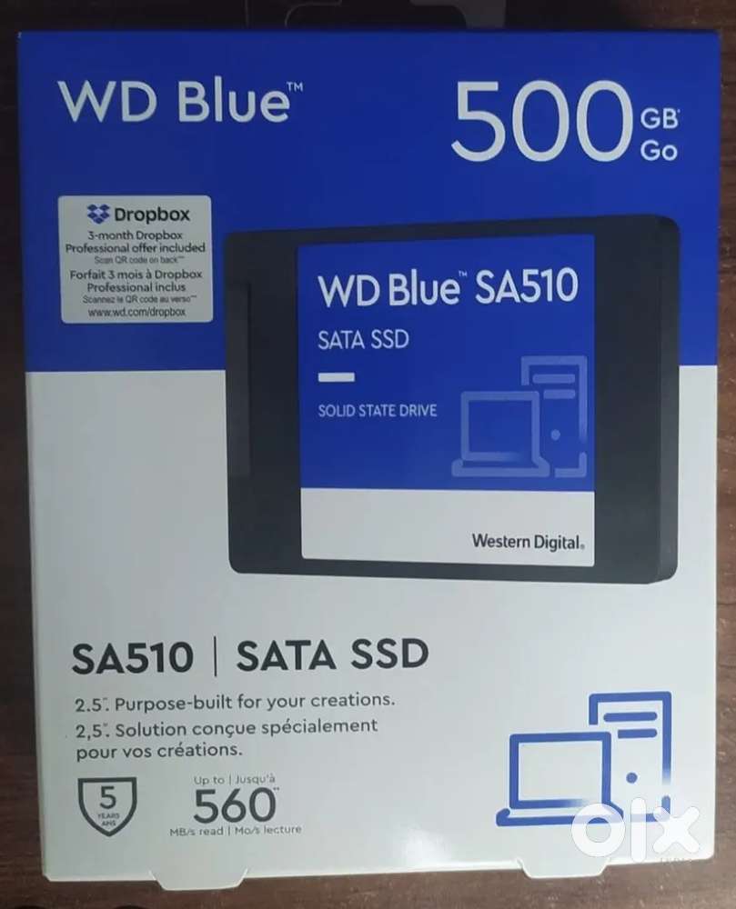 WD BLUE SATA 500GB SSD