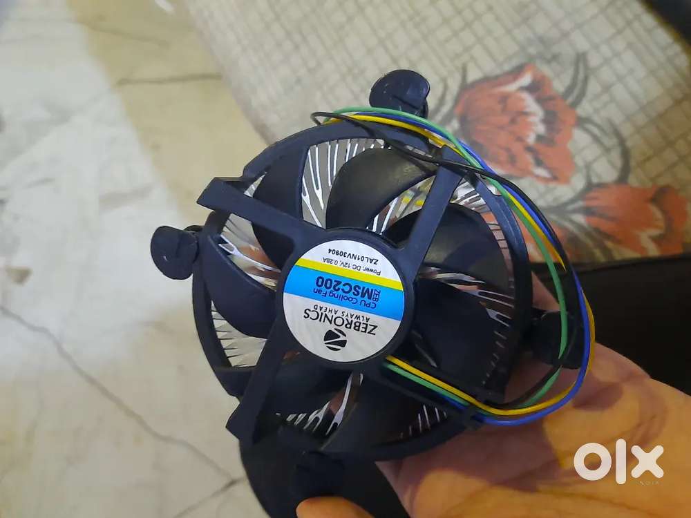 Full new Zebronics Cpu Fan ( with box )
