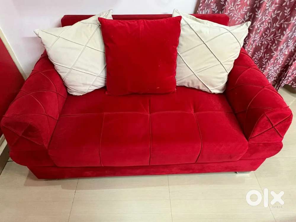 Custom-Made Sofa for 2 - Premium Velvet, Excellent Condition