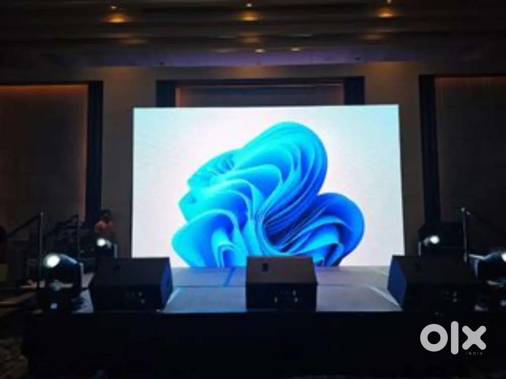 Led wall rentals p3 and p2 we have sound system with projector screen