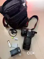 Canon 700d only big leans available 5 year old charge single battery
